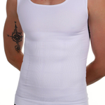 Мужская утягивающая живот майка (Размер: M) (Цвет: черный)