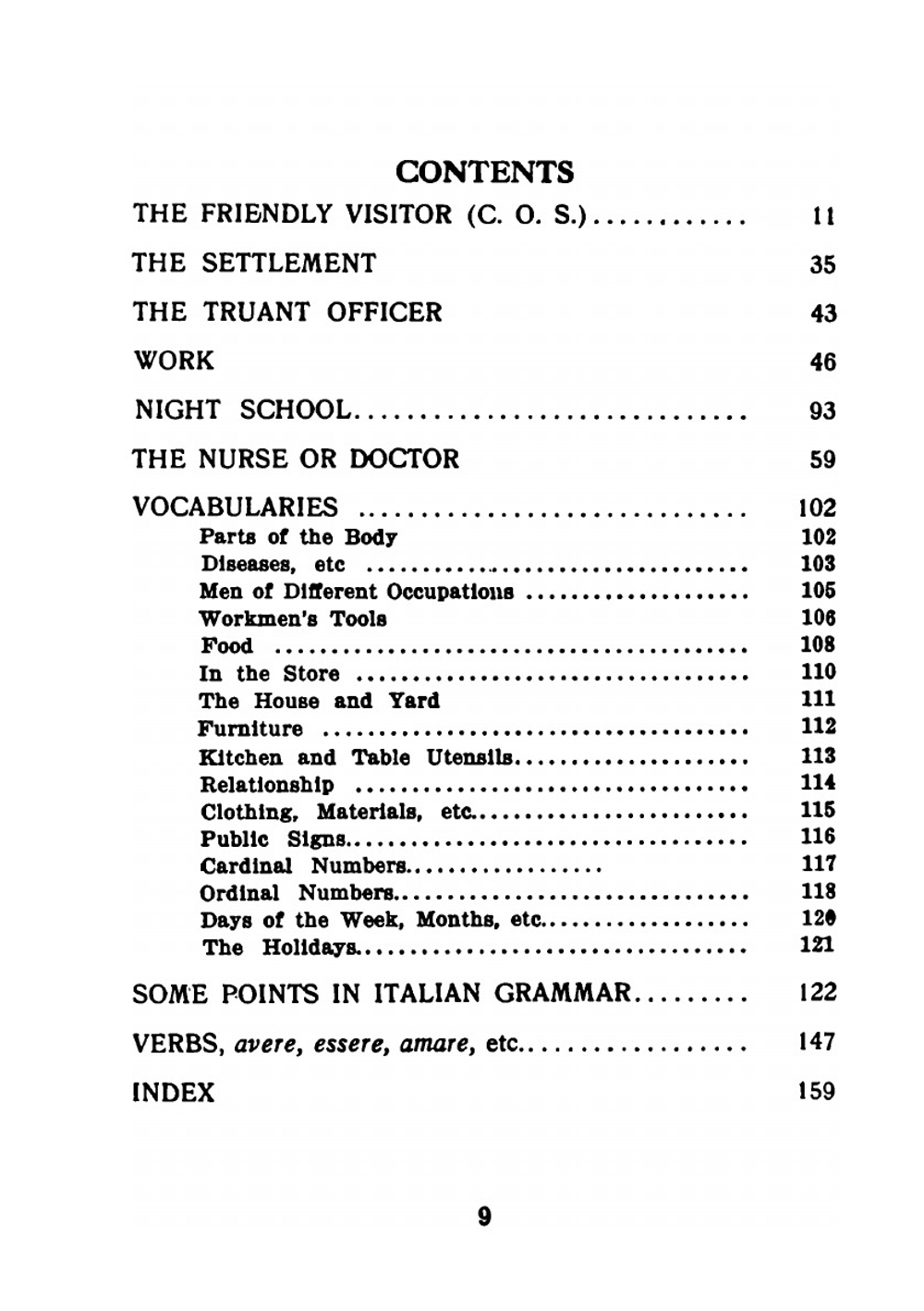 English-Italian Phrase book for social workers | Edith Waller