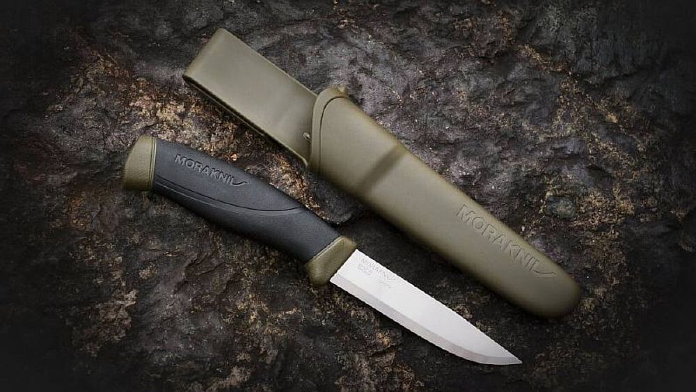 Нож Morakniv Companion, нерж. сталь, Khaki