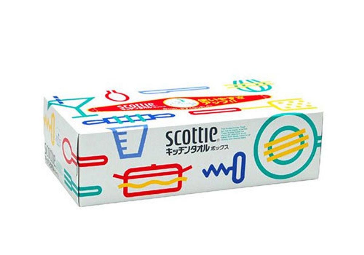 Бумажные кухонные полотенца Scottie, 75шт