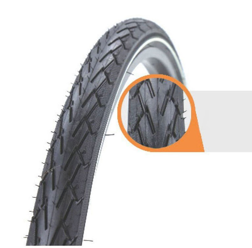 Покрышка TRIX 28"х 1.75 (47-622) TX-7505, дорожная, 30 TPI, черная (50)