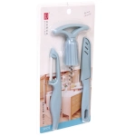 Набор «Macarons» 3предмета (нож+овощечистка+штопор)