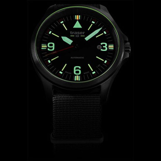 Швейцарские тактические часы Traser P67 OFFICER PRO AUTOMATIC BLACK 108076