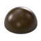 885 | Форма для шоколадных фигур &quot;Полусфера 120мм&quot; (275х135 мм)