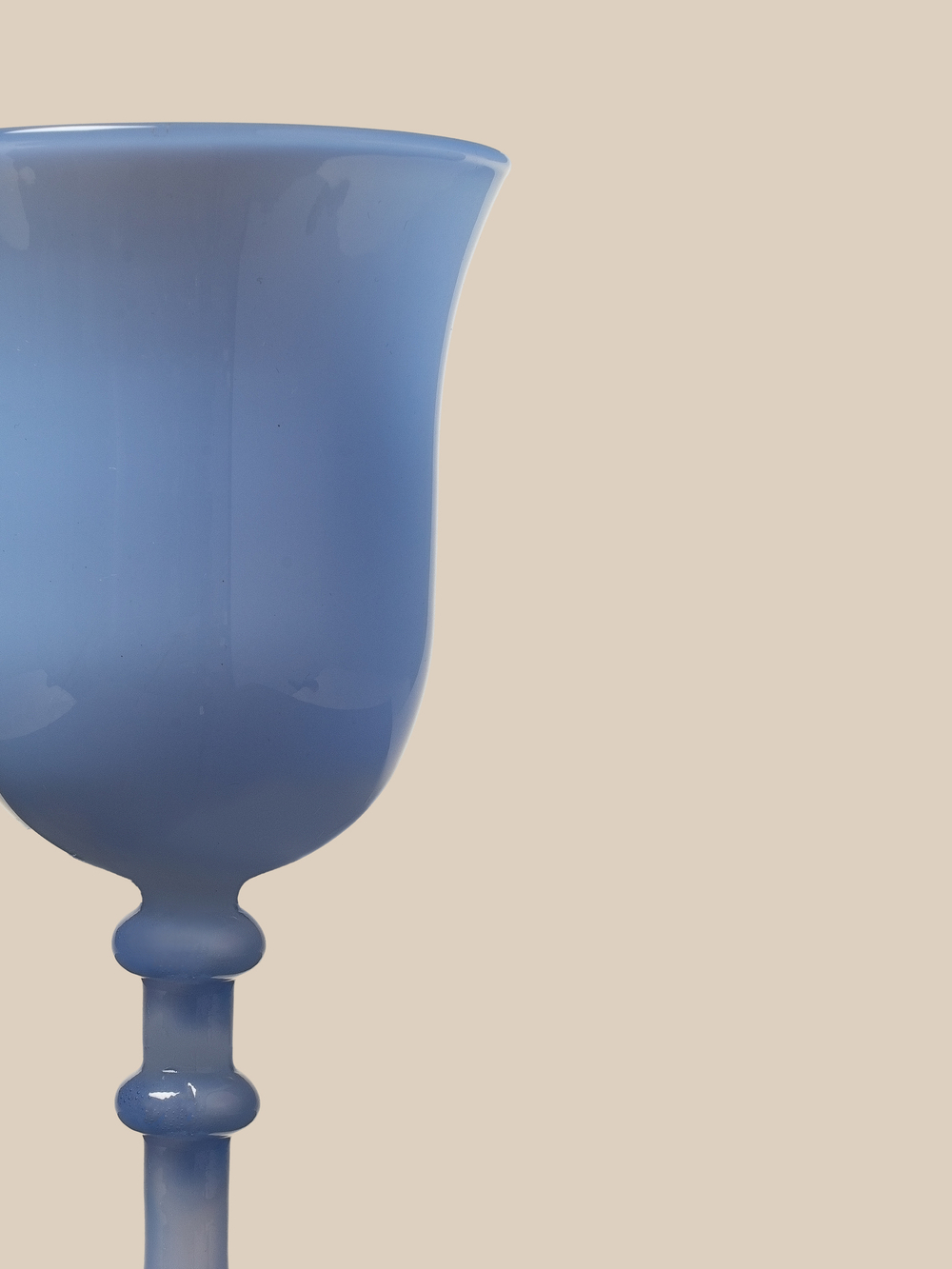 Бокал голубой Marmi
