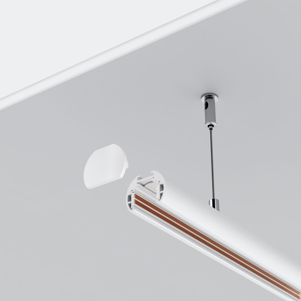 Шинопровод магнитный низкопрофильный Maytoni Exility TRXM034-R-412W