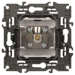 14-3101-04 ЭРА Розетка TV одиночная, IP20, Эра Elegance, шампань