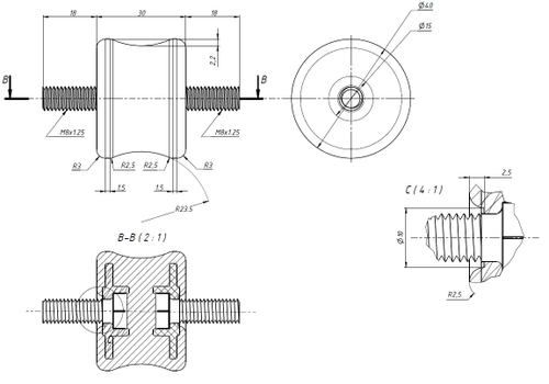 Комплект виброопор для кондиционера RexFaber RF-V60P