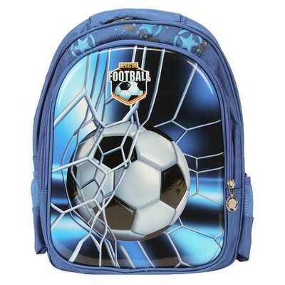 Рюкзак 37*19*11см "Футбол" анатом.спинка, 1 отд + карман, боковые карманы