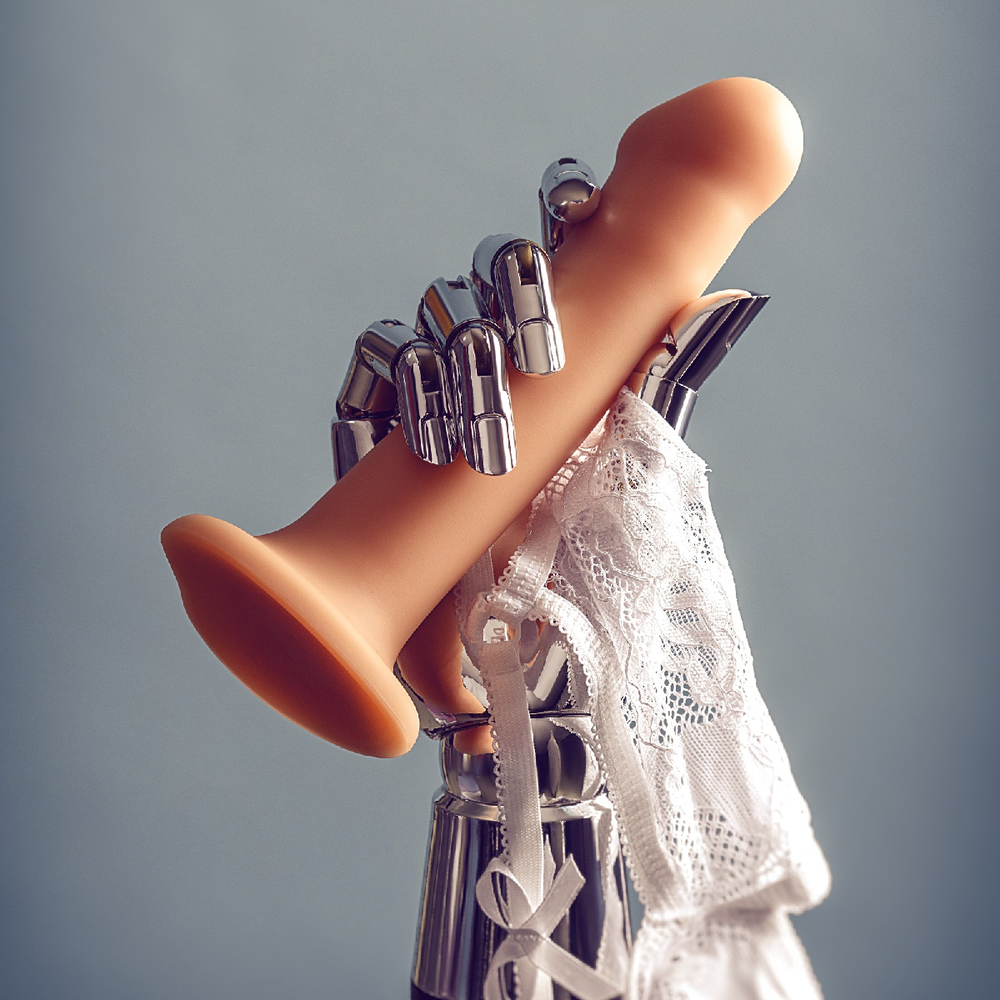 Страпон на присоске Strap-on-me L силикон телесный 19 см