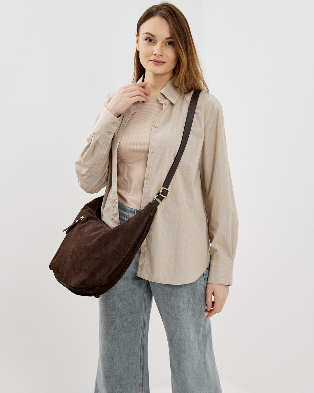 Сумка 593 15 коричневый