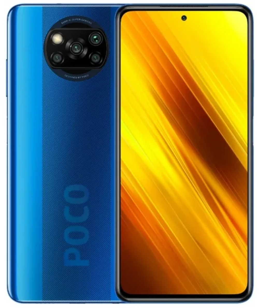 Смартфон Xiaomi Poco X3 NFC 6/128GB Blue