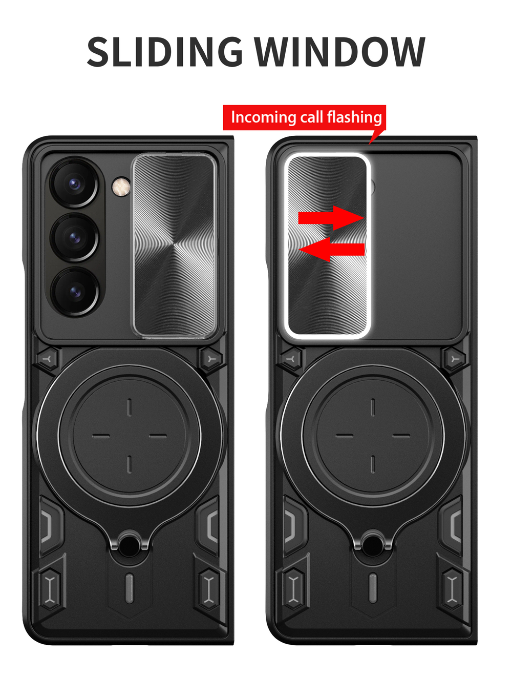 Чехол с кольцом Big Ring Case для Samsung Galaxy Z Fold 6