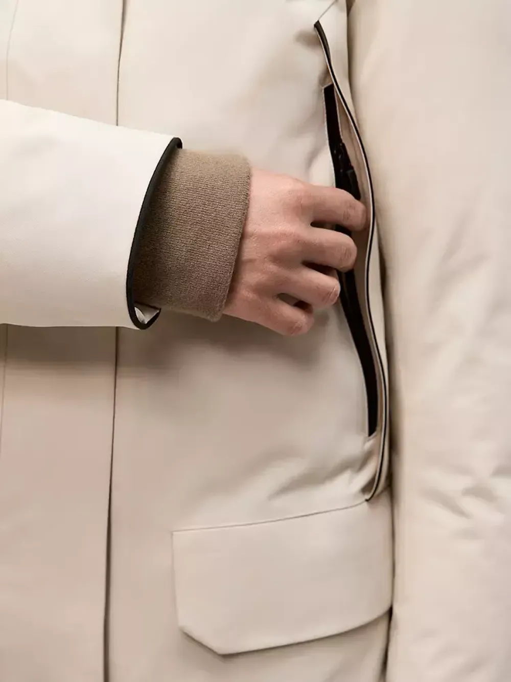 Пальто женское MITOGA NORPPA слоновая кость