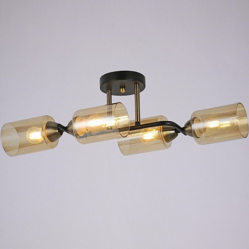 Светильник на штанге ILLUMICO Bice IL8148-4COU-79 BK BR Bice