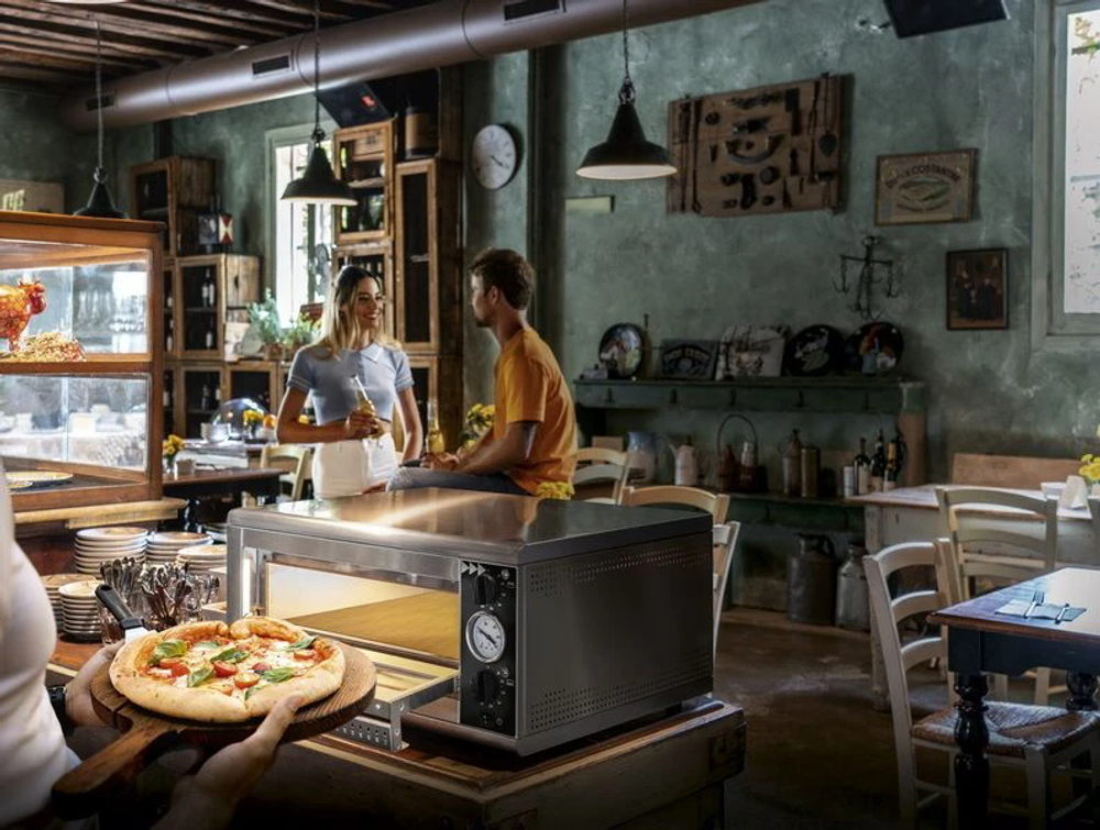 Печь для пиццы Prismafood HIDEO 1/40 GLASS & LIGHT