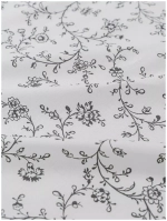 YERRNA КБП Белый с рисунком Под 150*200/нав 50*70 Перкаль