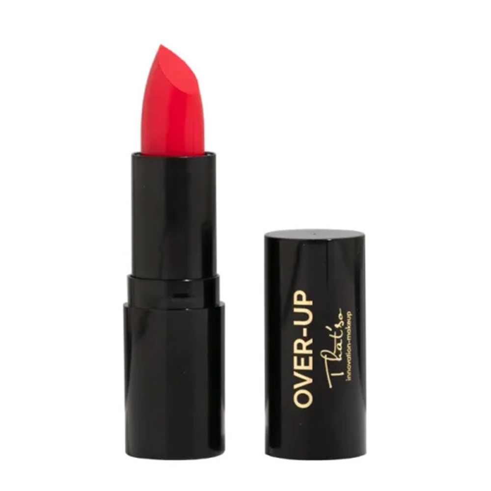 Матовая помада для губ с Гиалуроновой кислотой оттенок Красный That'So Valentino Over Up Lipstick Red Hyaluronic Acid 4г