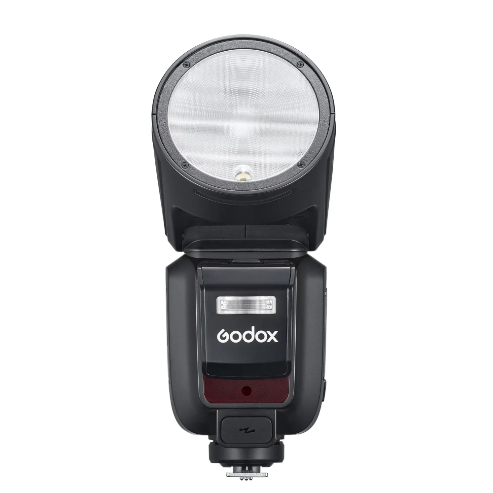 Вспышка накамерная Godox V100C TTL с круглой головкой для Canon