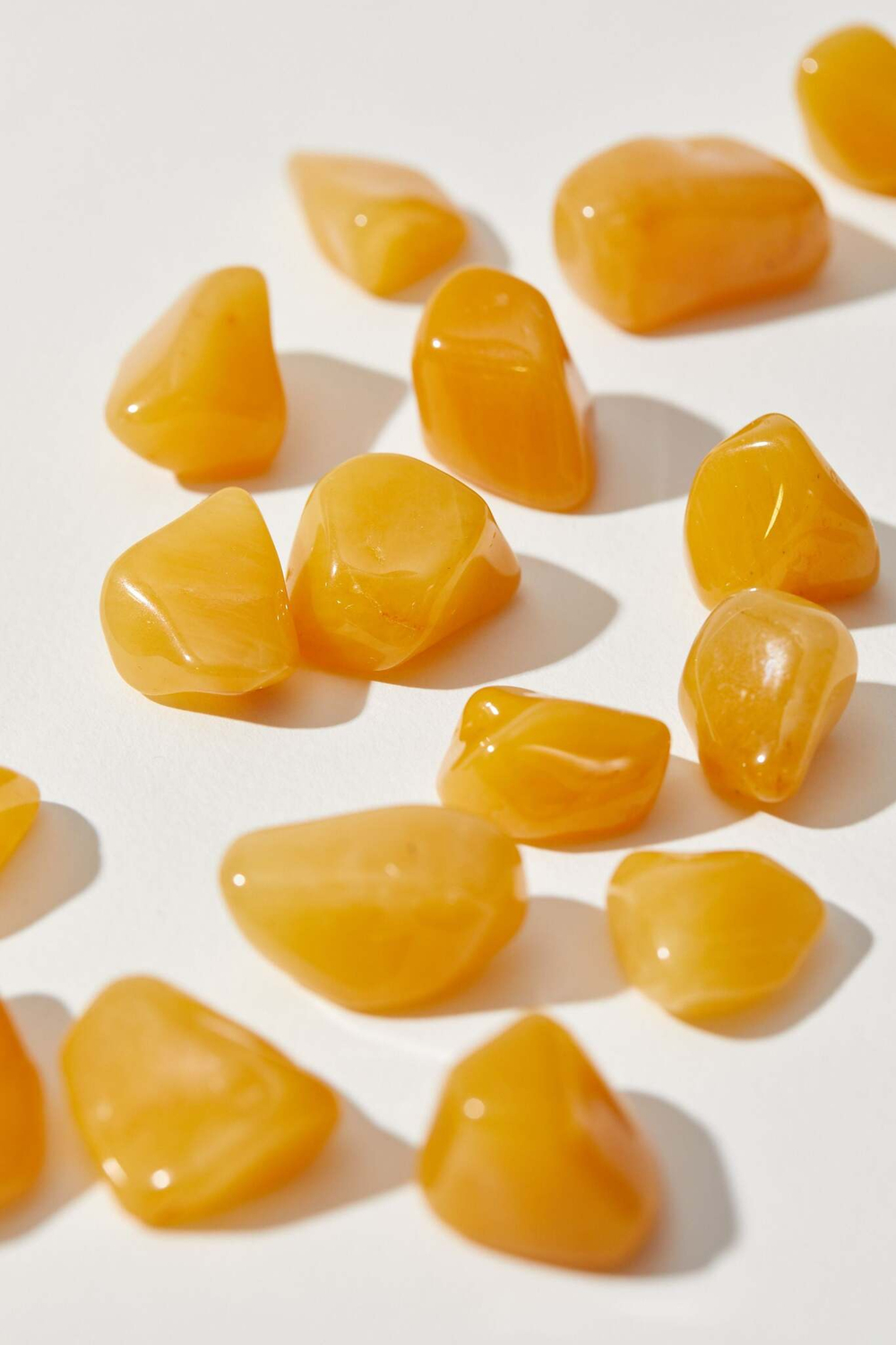 Жёлтый авантюрин галтовка