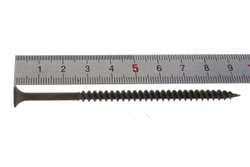 Фосфатированный саморез с мелкой резьбой по дереву/металлу Зубр PH2 4,8x90 мм 12 шт 300016-48-090