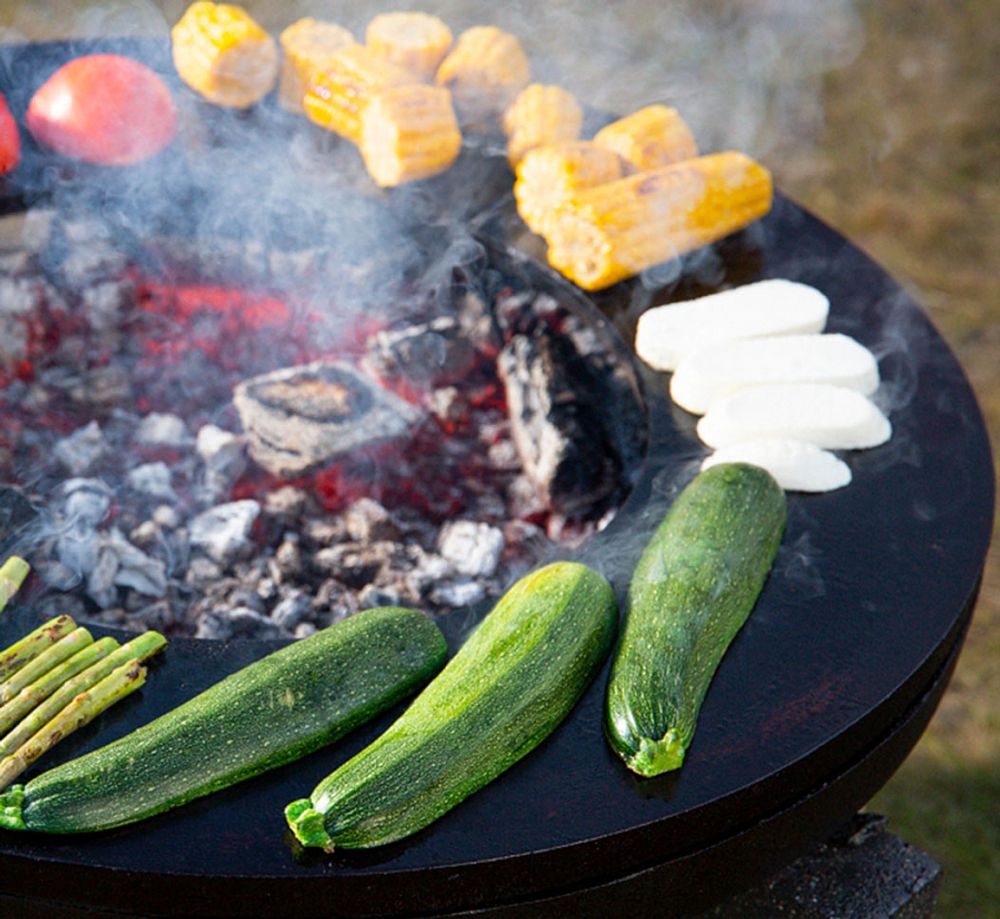 Чугунное кольцо на чашу 80 см
