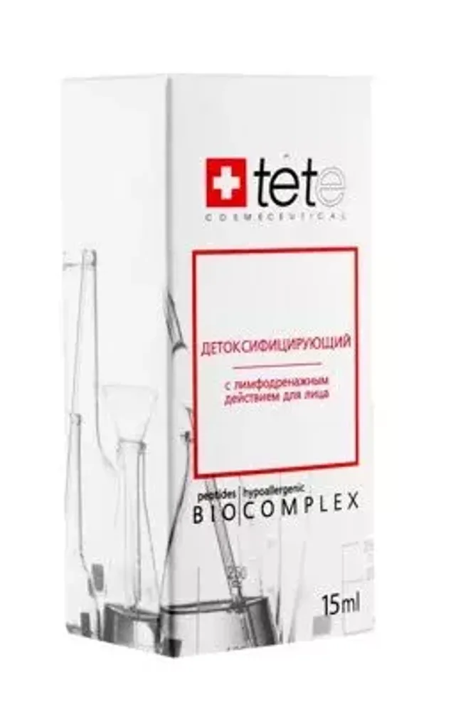 Биокомплекс детоксицирующий с лимфодренажным действием / TETe Biocomplex Detoxifying Therapy 15 ml