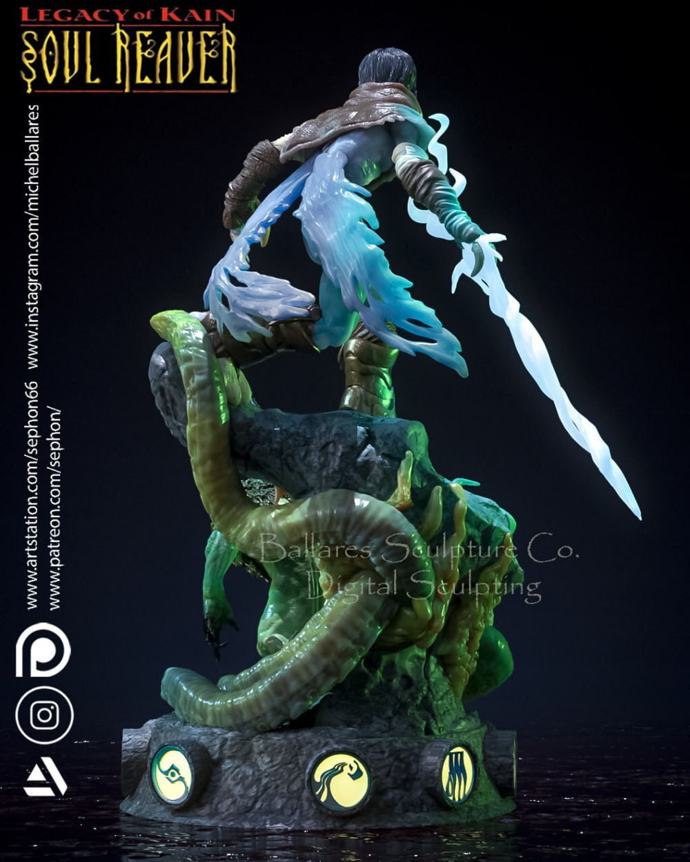 Разиэль Raziel Legacy of Kain Фигурка