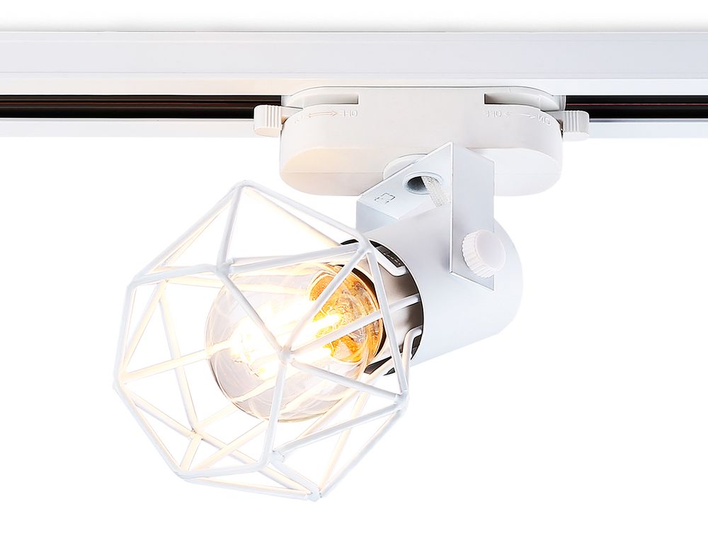 Светильник трековый GL5001 WH белый E27 max 40W D92*163