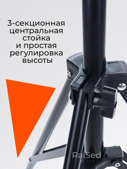 Софтбокс 50х70 с усиленным штативом + пульт