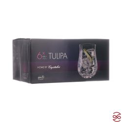 Набор стаканов для воды Crystalex Tulipa 450 мл (6 шт)