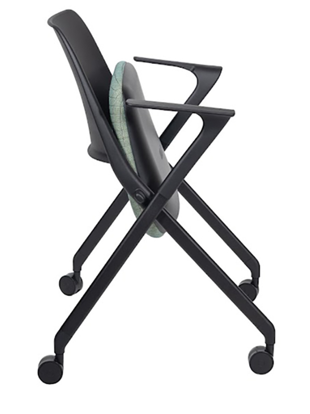 ZEN стул 4 ноги с колесами складной