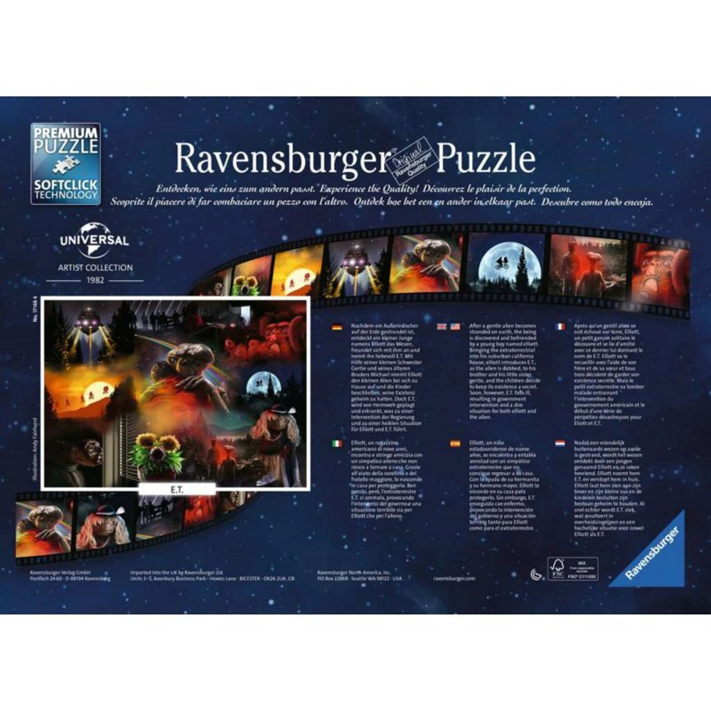 Ravensburger - Пазл Universal ET 1000 деталей 171484
