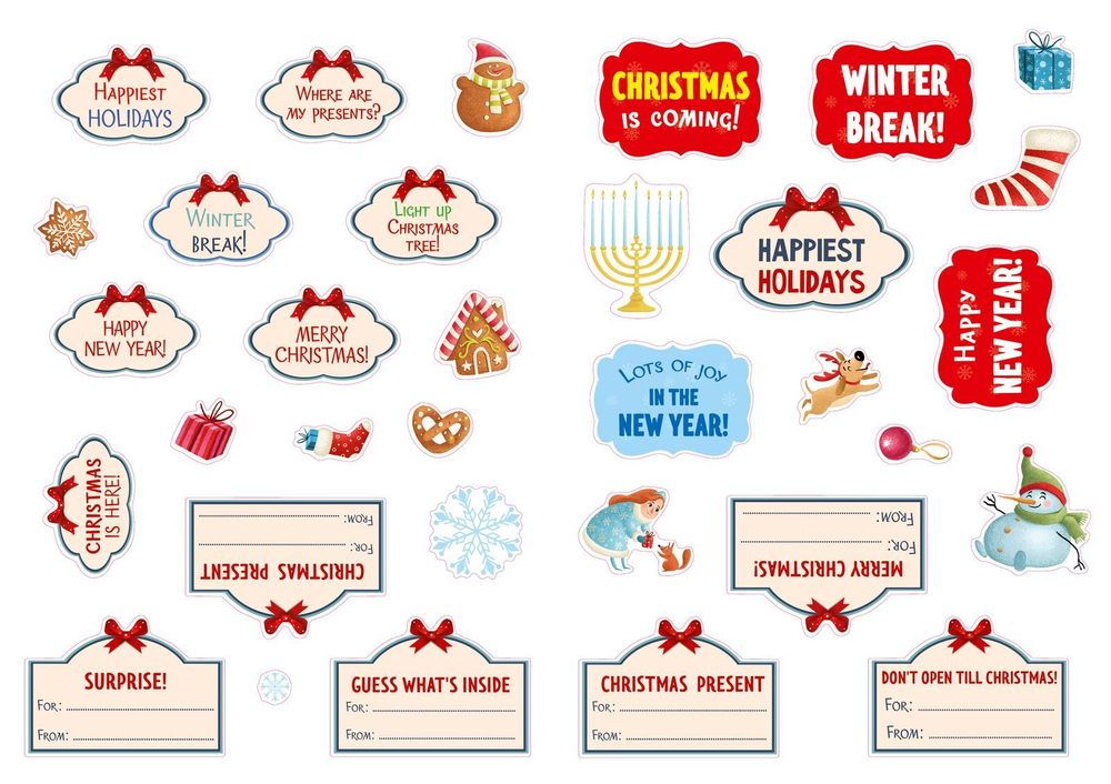 Holiday Season Sticker Book