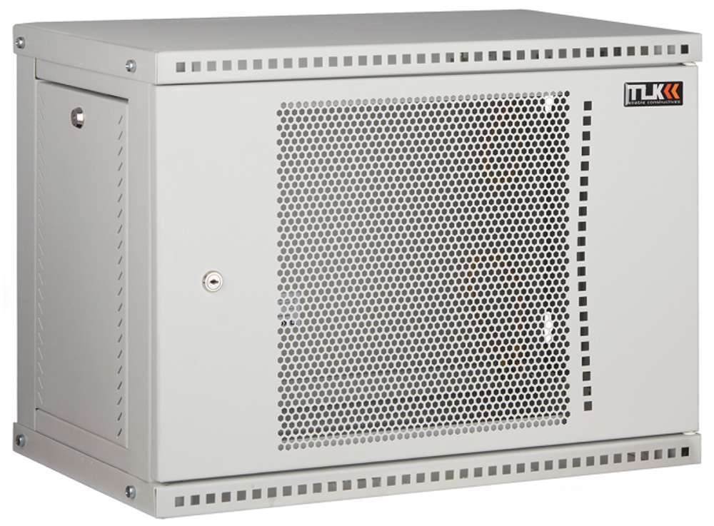 Шкаф настенный 19", 9U TLK TWI-096060-R-P-GY
