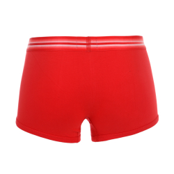 Мужские трусы боксеры красные набор 4 в1 Calvin Klein  CK52457