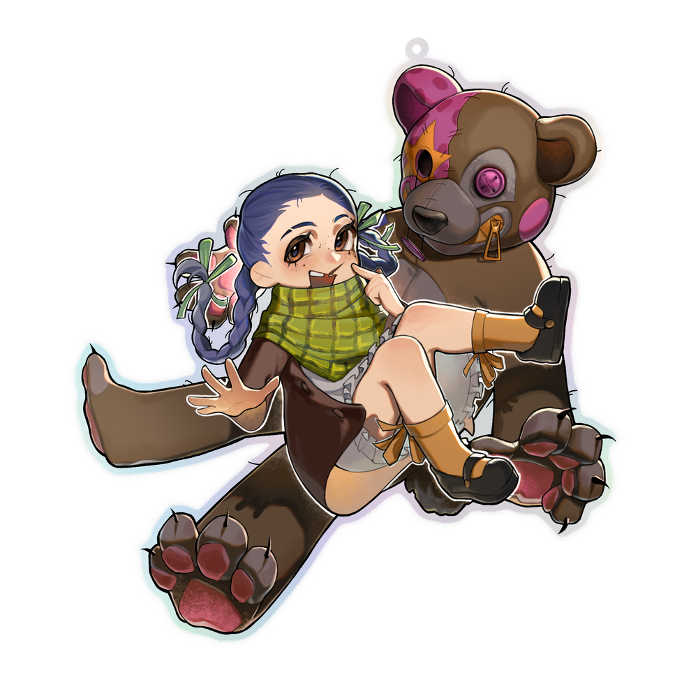 Брелок акриловый «Phantasmagoria»