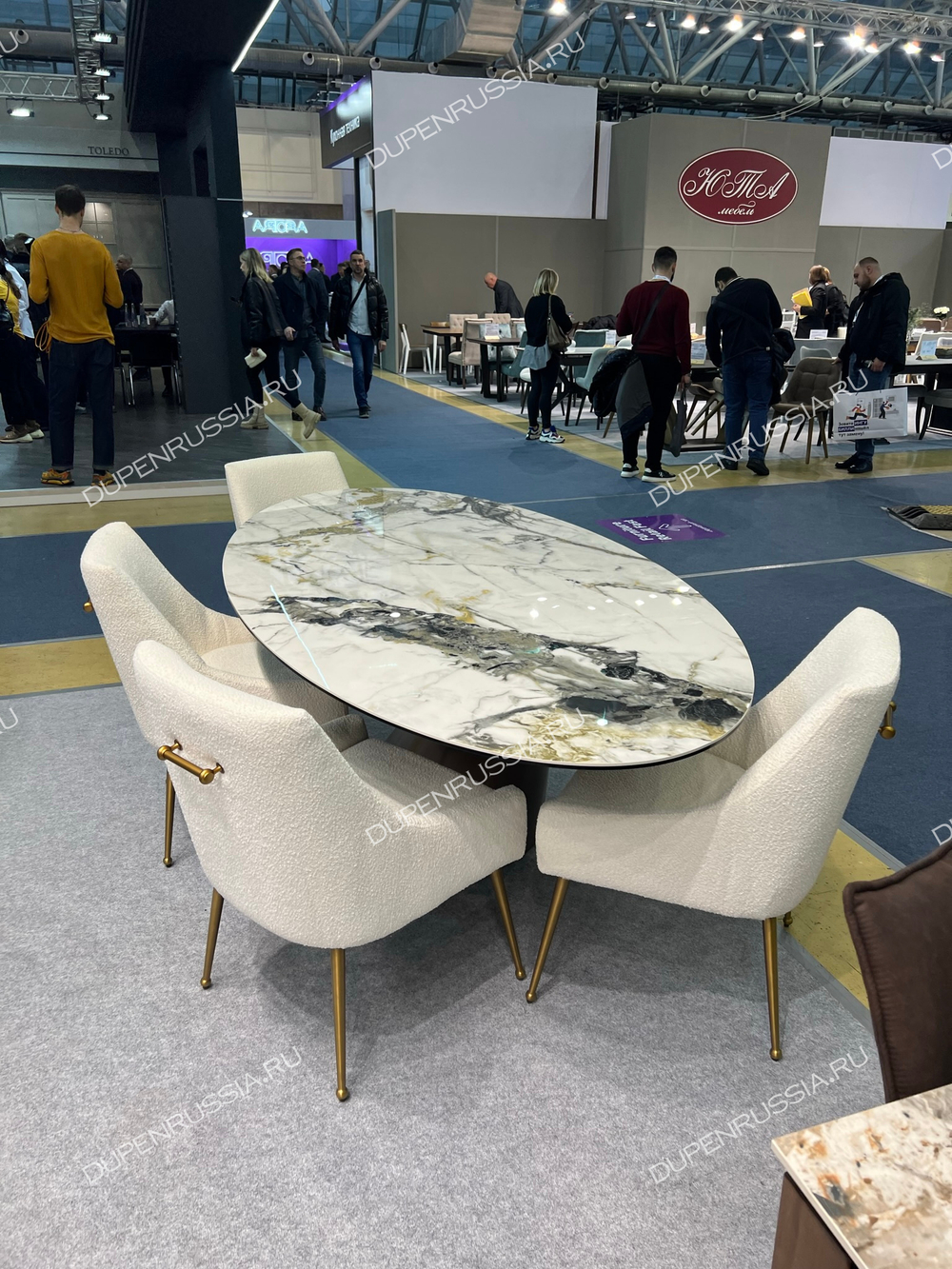 Стол DT9375FCI белая керамика