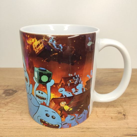 Кружка керамическая Рик и Морти, Мисиксы, 330 мл