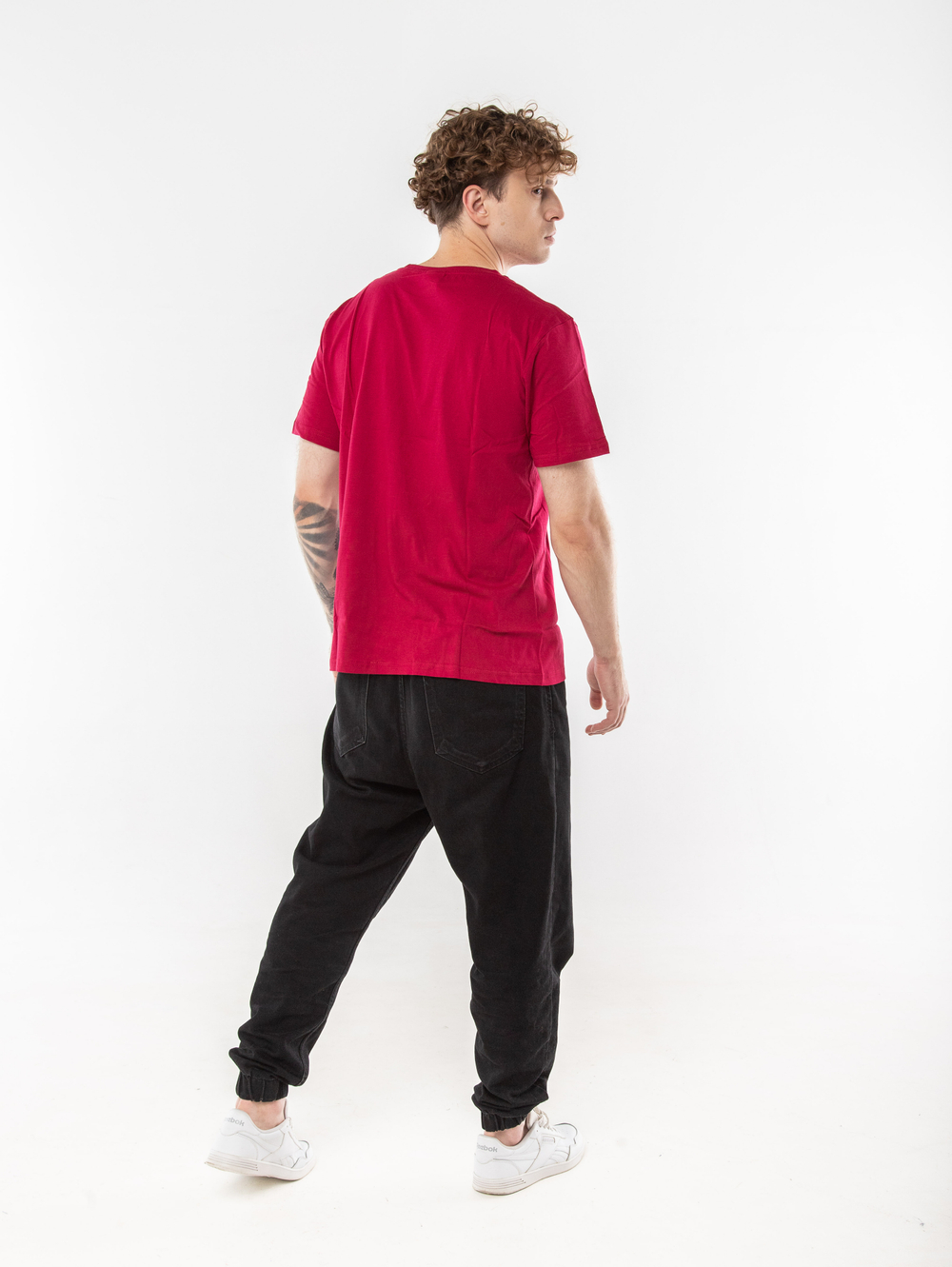 Футболка мужская 160,02 STAN, хлопок, Бордовый