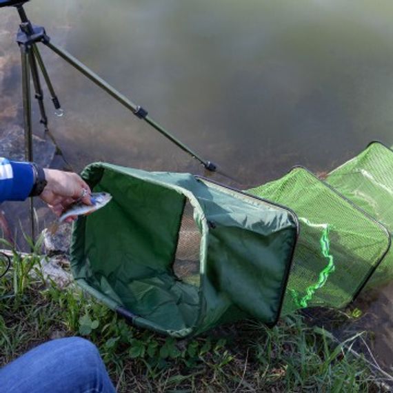 Садок спортивный, прямоугольный 32х42 см, 6-ти секционный, длина  3м Helios (HS-CS-300)