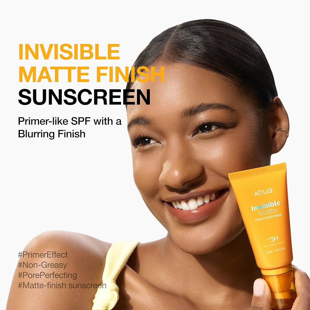 Крем солнцезащитный Anua Matte Finish Sunscreen SPF50+ 50 мл
