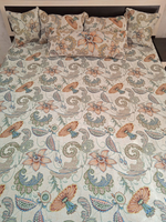 Покрывало гобеленовое Гибискус евро (240х200)