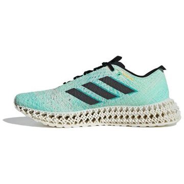 Adidas 4D FWD Беговые кроссовки Низкие Топы Зеленые Серые Черные кроссовки