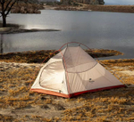 Палатка Naturehike Cloud Up 2-местная, алюминиевый каркас, оранжевая, артикул NH17T001-T-TOR