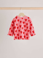 Лонгслив и брюки в комплекте для малышей Next E66-459, Розовый