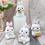 Силиконовый молд "ЗАЙЧИК" 3D, Китай, 1шт