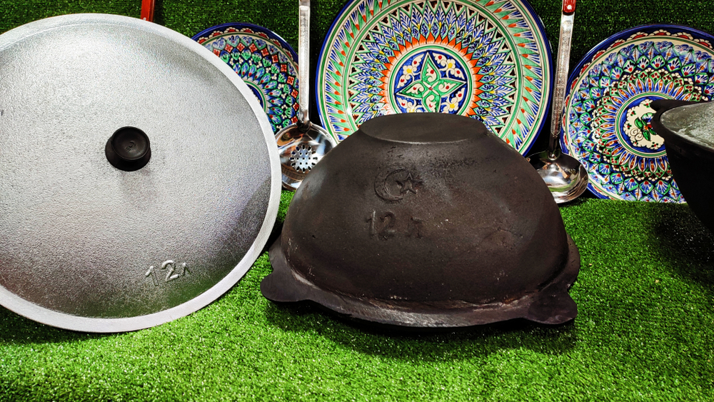 Казан чугунный 12 литров