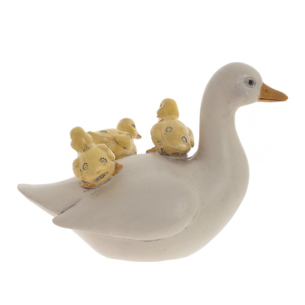 GAEM Фигурка декоративная "Утка с утятами", L19 W10 H14 см