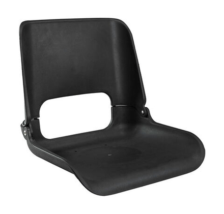 Кресло складное пластиковое черное